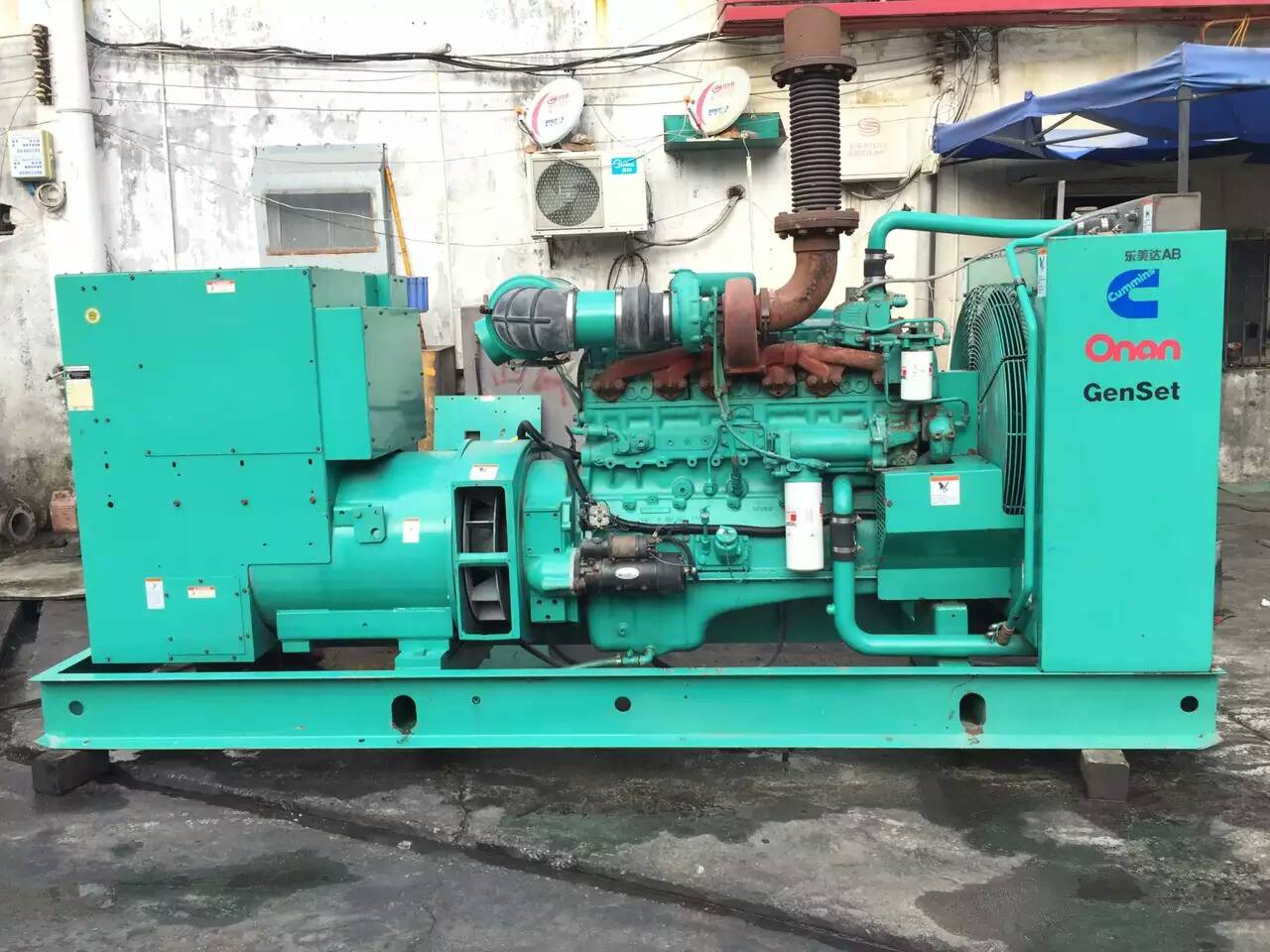 鹰潭租赁发电机-柴油发电机不正常冒烟的原因